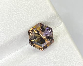 Tanzanite Gemstone: 1.90 CT Fancy Hexagon Cut, December Birthstone