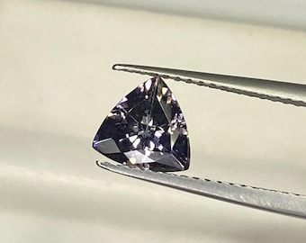 Purple Tanzanite Gemstone, Trillion Cut (1.15 Carat)
