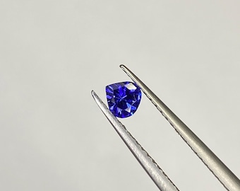 Natural Tanzanite Heart cut | weight 0.25 CT | size 4 MM | Color Deluxe | December birthstone
