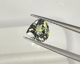 Green Zoisite Tanzanite Gemstone, Heart Shape 0.80 Carat