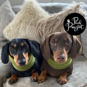 Luxury Custom-Made Dog Snood Winter Neck-Warmer by Pooch Pawfect