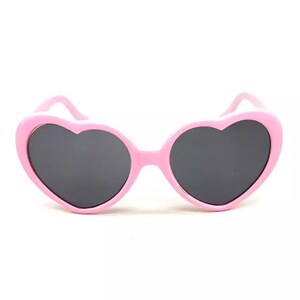 Heart Shape Diffraction Sunglasses - Etsy