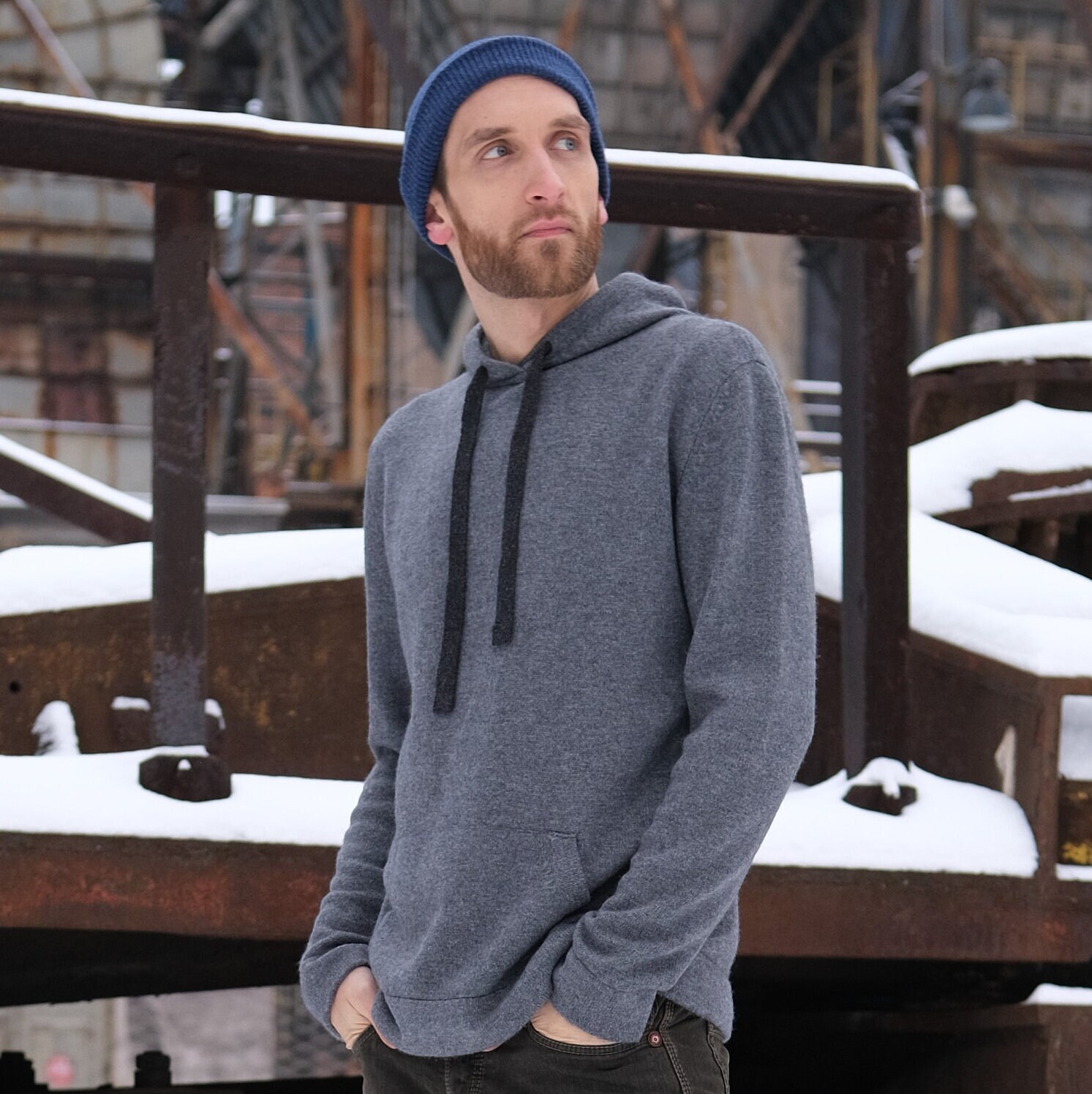 Cashmere Hoodie - Etsy