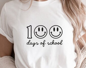 100 Days of School Retro SVG, 100 Days of School SVG, Teacher Svg, School Shirt Svg, Kid's Shirt Svg,1 00th Days of School Svg Png Pdf Dxf