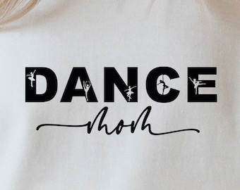 Maman danse SVG : conception de la silhouette pour Cricut (téléchargement numérique)