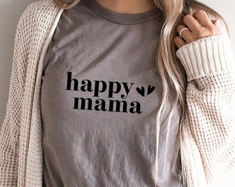 Happy Mama SVG PNG PDF, moeder leven Svg, moeder Svg, meisje en Mama Svg, moeder van beide Svg, Moederdag Svg, moeder Shirt Svg