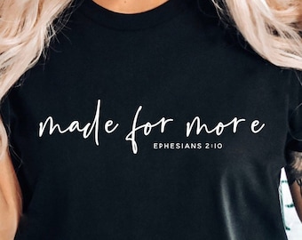 Made for More Svg, Christian Svg, Jesus Inspiring Svg, Mindfulness Quote Svg, Truth Reminder Svg, Inspirational Svg, Religious Svg, Positive