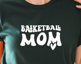 Basketball Mom SVG: Shirt Design Cut File (PNG, PDF)