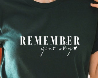 Remember Your Why SVG PNG PDF, Inspirational Quotes Svg, Motivation Shirt Svg, Love Yourself Svg, Happiness Svg, Motivation Svg, Be Nice Svg