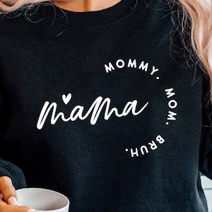 Mama Mommy Mom Bruh SVG PNG PDF, Moederdag Svg, Mom Shirt Svg, Cadeau voor Mama Svg, Mom Life Svg, Png Cut bestanden voor Circut Sublimatie