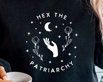 Hex Patriarchat SVG PNG PDF, Witchy Svg, Halloween Svg, Gothic Svg, Magic Svg, Boho Happy Halloween Svg, Halloween Shirt Svg, Hex Svg Png