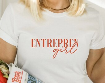 EntreprenGirl SVG: Entrepreneur Her Cut File (PNG, PDF)