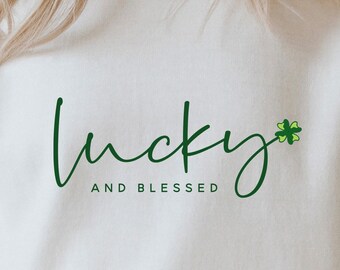 St Patricks Day SVG PNG PDF, Lucky Svg, Funny St Patty Svg, St Patty's Day Design, Png, St Patrick's Silhouette, Cut File Cricut, Shamrock