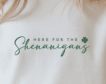 St. Patrick's Day Shenanigans SVG: grappig St. Patty's-ontwerp (digitaal bestand)