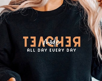 Teacher Mode SVG: Funny Teacher Shirt Design (Digital Download)