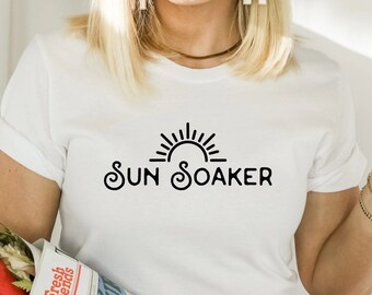 Sun Soaker SVG: Summer Vacation Design (Digital File)