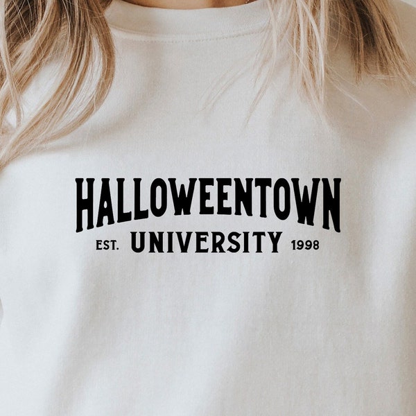 Halloweentown University SVG PNG PDF, Halloweentown Svg, Halloween Svg, Halloween Shirt Svg, Halloween Witch Svg, Witch Svg bestanden voor Cricut