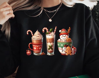 Weihnachten Kaffee Png, Weihnachts Jubel Png, Kaffee Getränk Png, Weihnachten Png, Kaffee Sublimation Png, Weihnachtsgetränk Design, Weihnachts Design