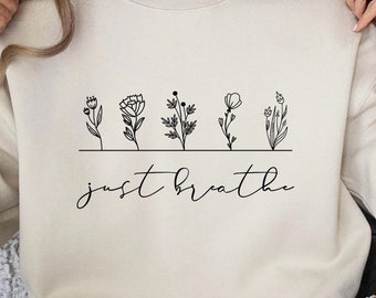 Andas bara vildblommor SVG: Inspirerande mammalivsdesign (digital nedladdning)