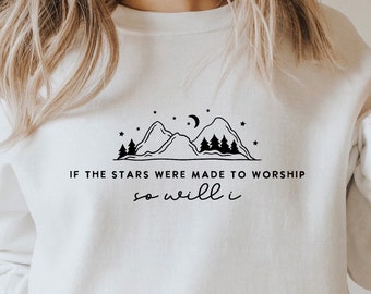 If The Stars Were Made To Worship SVG PNG, Faith Png, Christian Png Svg, Bible Verse Png, Jesus Png, Christian Gift Svg, Love Like Jesus Svg