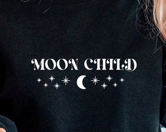 Moon Child SVG: Stay Wild Boho Celestial Design (Digital File)