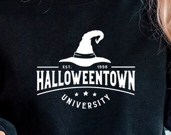 Halloweentown University SVG: Halloween Witch Shirt File (PNG, PDF)