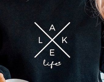 Lake Life SVG PNG PDF, Lake Svg, Life At The Lake Svg, Lake Life is the Best Life Svg, Camper Shirt Svg, Fichiers de coupe Cricut Silhouette