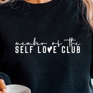 Mitglied des Self Love Club SVG, Love SVG, Mom Svg, Empowermented Women SVG, Girl Power SVG, Strong Women SVG, Love Svg, Valentinstag Svg