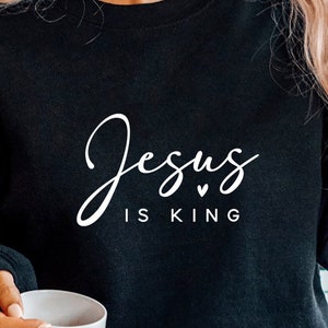 Jesus é Rei SVG PNG PDF, Crescer na Graça Svg, Verso da Bíblia Svg, Jesus Svg, Amor como Jesus Svg, Arquivo cortado Silhueta Svg para impressão Cricut