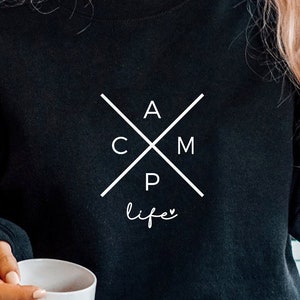 Camp Life SVG PNG PDF, Adventure Svg, Camping Life svg, Camper Svg, Camper Life Svg, Camisa de acampamento Svg, Férias Svg, Fogueira Svg Eps DxF