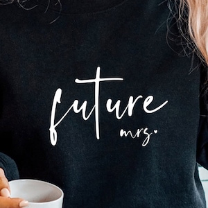 Future Mrs SVG PNG PDF, Engagement Svg, Bride Design For Shirts Svg, Engaged Svg, Bride To Be Svg Silhouette Cut File For Cricut