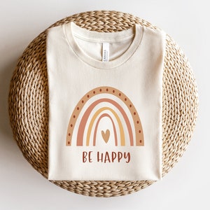 Be Happy Svg, Boho Rainbow Svg, Choose Happy Svg, Positive Svg, Choose Joy Svg Cut Files, Happiness Svg, Inspirational Svg, Boho Cricut Svg