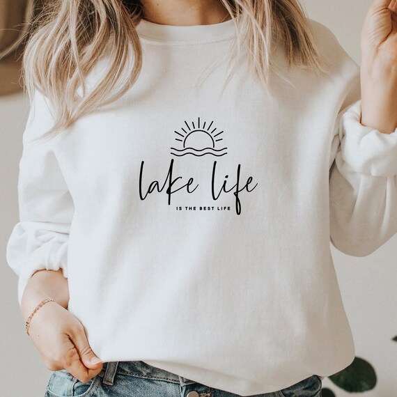 Lake Life SVG: Summer Vacation Vibes Design (Digital Download)
