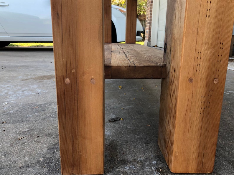 Custom Tables Made to Order Long Wood Table Solid Farmhouse Table