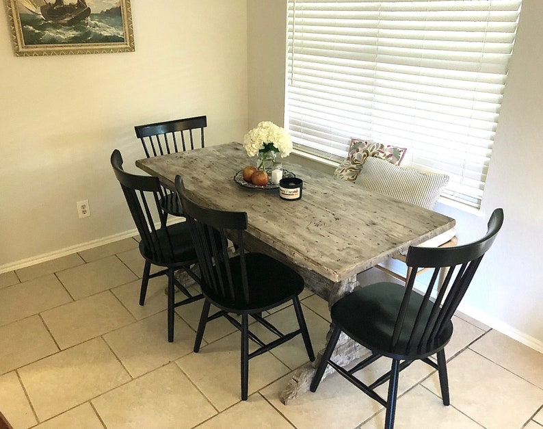 Custom Tables Made to Order Solid Wood Dining Table Farmhouse Table