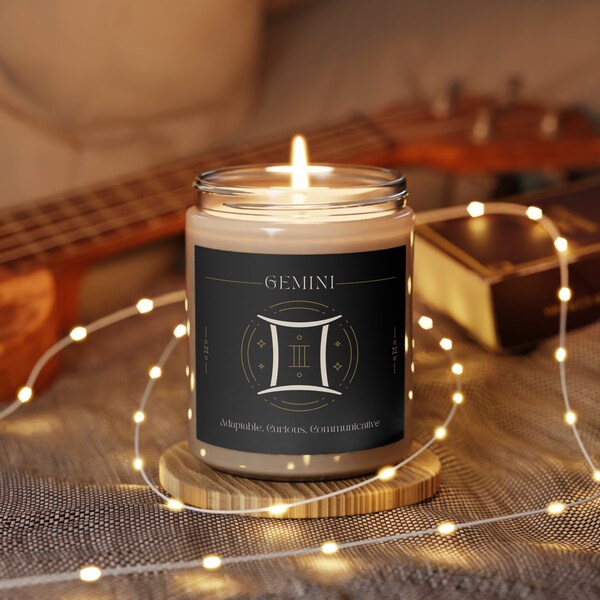 Zodiac Candle, Zodiac Gemini