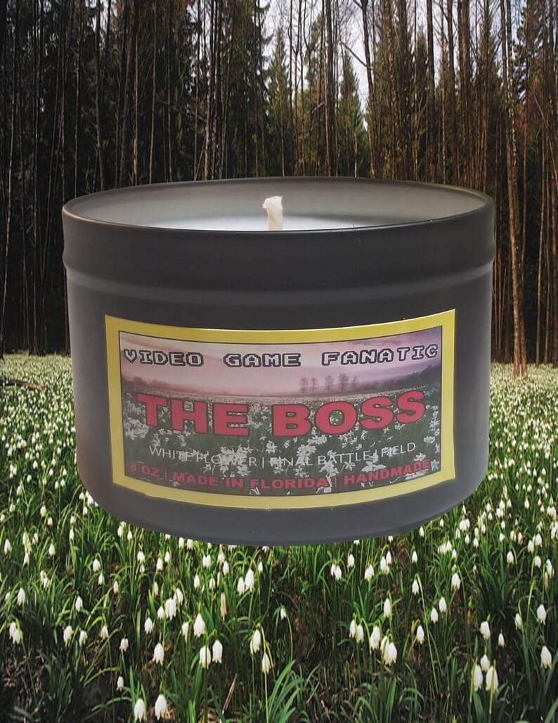 Metal Gear Solid 3 Inspired Video Game Candle Tin Candle Etsy