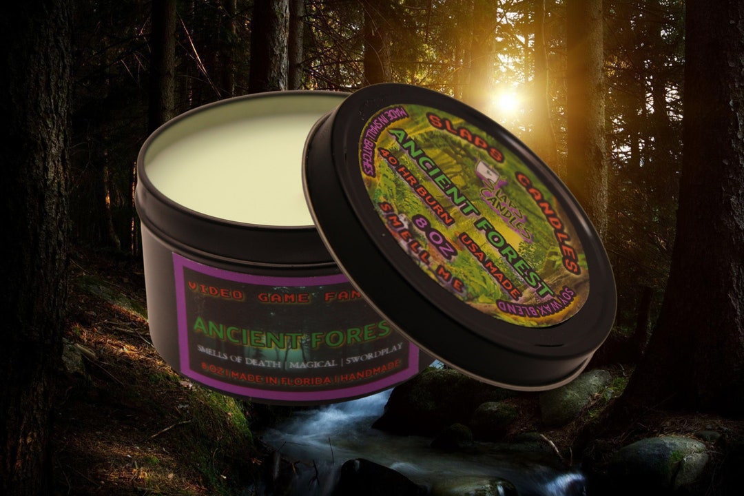 The Witcher Inspired Video Game Candle BLACK TIN Non Toxic Etsy