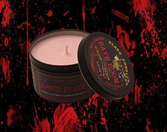 Save Room-Video Game Candle| Tin Candle | Non toxic and Soy | 8 oz fandom home decor