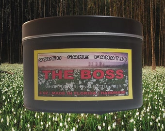 Video game Candle  | Tin Candle | Non toxic and Soy | 8 oz fandom