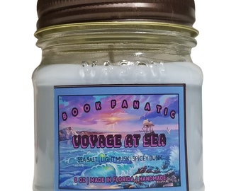 Voyage at Sea | Book Lovers Candle | Vegan Candle | Fantasy Candle