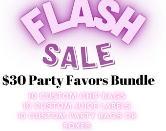 Flash Sale! Party Favors Bundle!