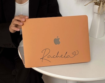 Pumpkin Orange Case for New MacBook Pro 14 Pro A2442 Pro 16 inch 2022 M2 Air 13 A2681 M2 Pro 13 A2338 and Others  Unique Laptop Case