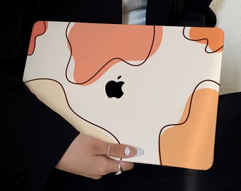 Orange Jelly Case for New MacBook Pro 14 Pro A2442 Pro 16 inch 2022 M2 Air 13 A2681    M2 Pro 13 A2338 and Unique Laptop Case