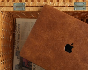 Vintage Burnt Orange Case for New MacBook Pro 14 Pro A2442 Pro 16 inch 2022 M2 Air 13 A2681 M2 Pro 13 A2338 and Unique Laptop Case