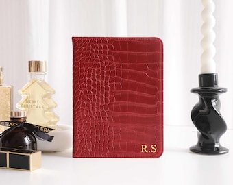 Classic Red Leather Kindle Case, Kindle Paperwhite 11th 12th Generation, Personalization 2024 All New Kindle Case, Kindle 12th 6" 2024
