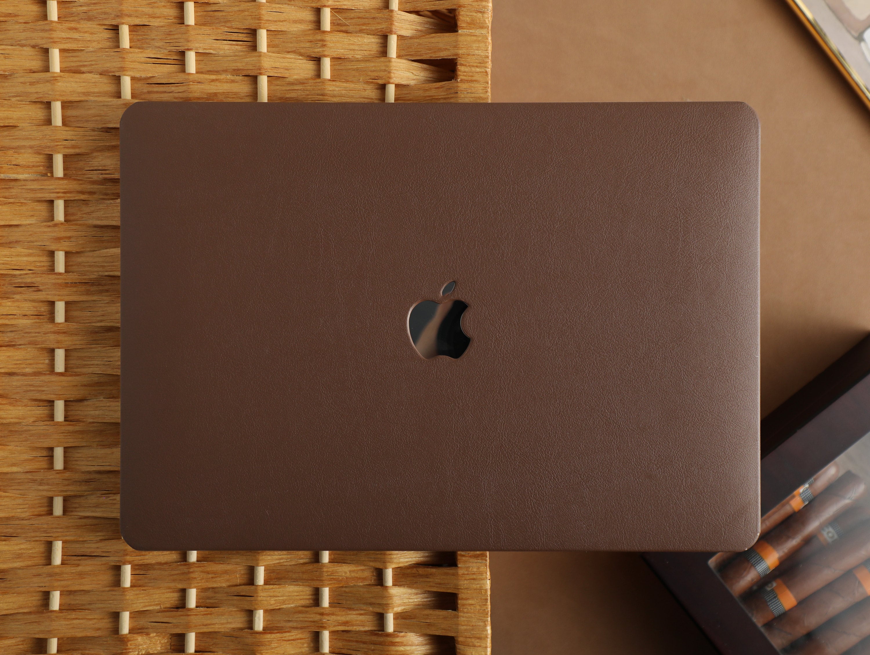 Chocolate Brown Case for New MacBook Pro 14 Pro A2442 Pro 16 Inch
