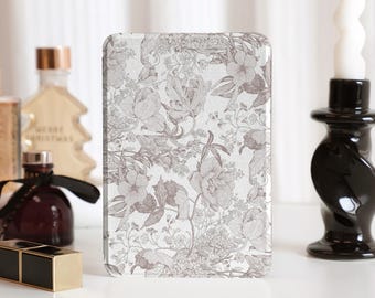 Floral Pattern Illustrations Personalized All New Kindle 6" 11th 2024 case, Kindle Paperwhite 7'' 12th Case Paperwhite 6.8Case,Gifts for Mum