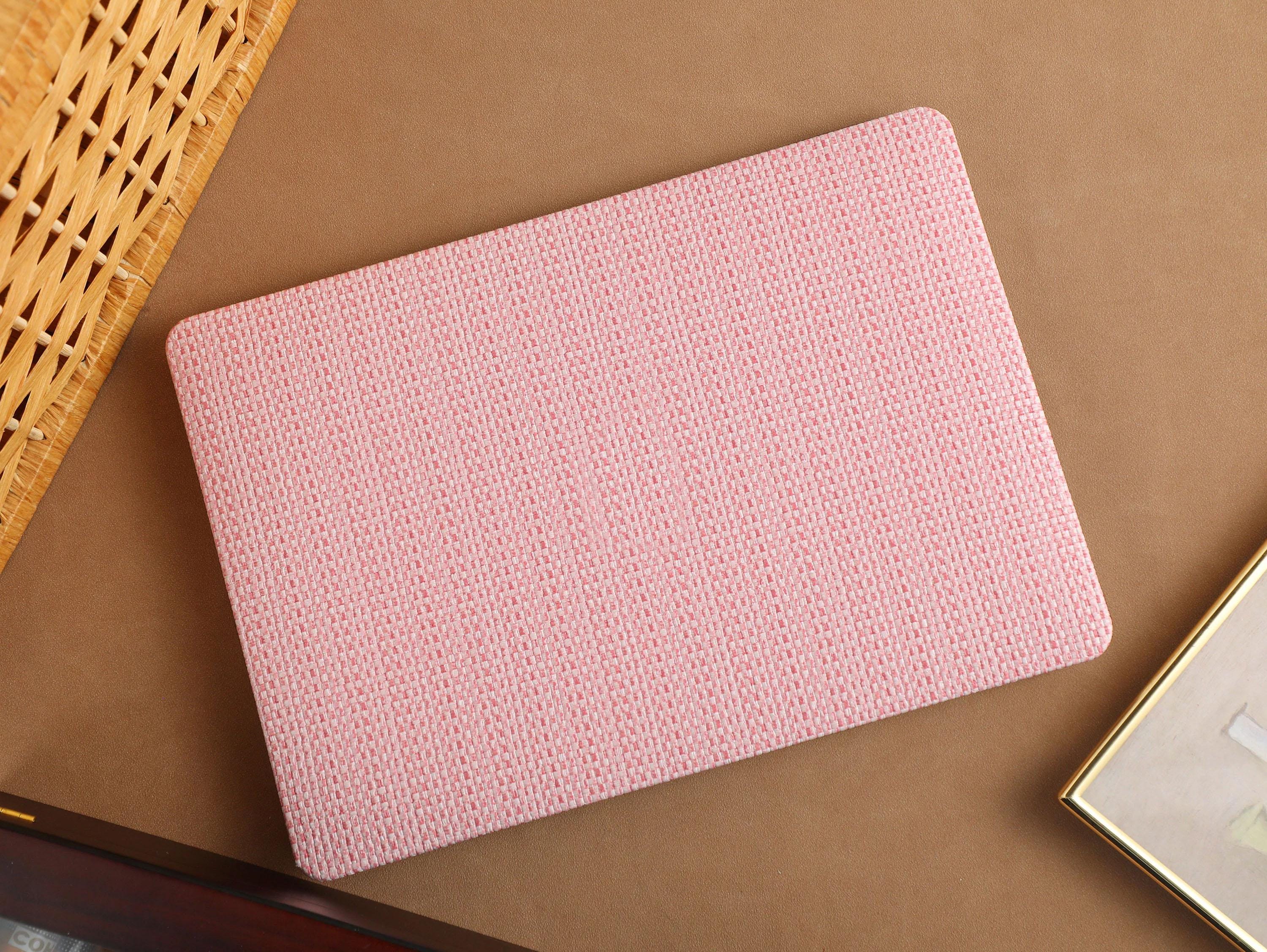 Vintage Woven Pink Case for New MacBook Pro 14 Pro A2442 Pro 16