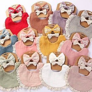 New colors Customize bibs shower gifts new baby birthday bib image 9